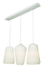  LLYP11MBWHLNR3 - Lily 3 Light Linear Pendant