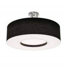  MCF2432L5AJUD-BKSF - Montclair 24'' LED Ceiling,120-277V,5 CCT,SN w/ BK