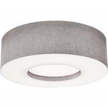  MCF3044L5AJUD-GY-MS - Montclair 30'' LED Flush,120-277V,5 CCT,GY,MS