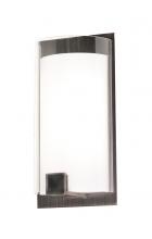  NLS061214LAJUDKB - Nolan 12'' LED Sconce - Oakley Bronze Finish - White Acrylic Shade