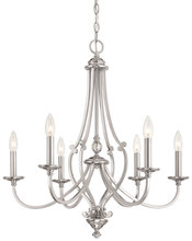  3336-84 - Savannah Row - 6 Light Chandelier