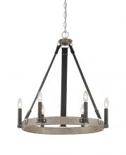  3876-693 - Rawson Ridge - 6 Light Chandelier