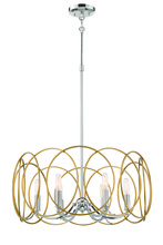  4026-679 - Chassell - 6 Light Chandelier