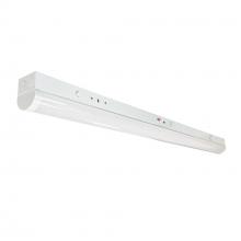  NLSTR-4L1334W/EMMS - 48" LED Tunable Strip Light, 3300lm / 24W, Selectable CCT (30/35/40K), White finish, 120-277V