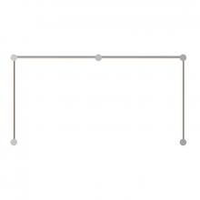  23QSCN222R120PHA - 24" Double N LED Wall Bar