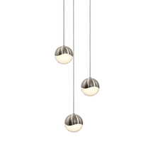  2914.13-MED - 3-Light Round Medium LED Pendant