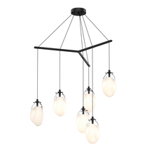  2976.25W - 6-Light Tri-Spreader LED Pendant