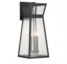  5-636-BK - Millford 3-Light Outdoor Wall Lantern in Matte Black