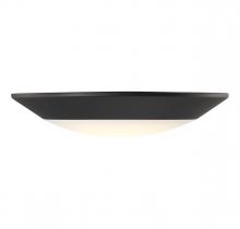  6-2000-6-BK - LED Disc Light in Matte Black