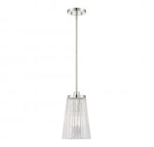  7-1742-1-109 - Chantilly 1-Light Pendant in Polished Nickel