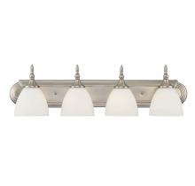  8-1007-4-SN - Herndon 4-Light Bathroom Vanity Light in Satin Nickel