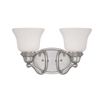  8-6837-2-69 - Yates 2-Light Bathroom Vanity Light in Pewter