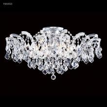  91809GL2GT - Maria Theresa 6 Light Flush Mount