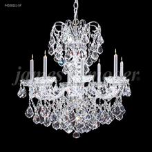  94208S11-XF - Vienna 8 Glass Light Chandelier