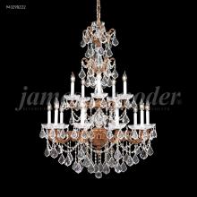  94329BZ2GT - Madrid Cast Brass 15Light Entry Chandelier