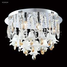  96324S22E - Murano Collection Flush Mount