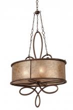  6579SV - Whitfield 4 Light Oval Chandelier W/O Scroll