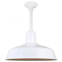  H-QSN15118-SA-93/QSN12ST3-93/QSNHDSMC-93 - 18" Ceiling Stem Light