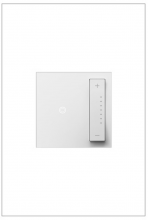  ADTP4FBL3PW4 - Adorne® 0-10V sofTap® Dimmer, White, with Microban®