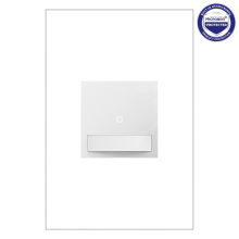  ASOS32W4 - adorne® Motion Sensor Switch, Auto On/Off, White, with Microban®