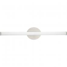  P300412-009-CS - Phase 3 Collection 32 in. Brushed Nickel Large Modern 3CCT Integrated LED Linear Vanity Light