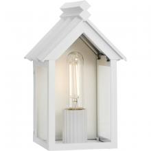  P560302-192 - POINT DUMEÂ® by Jeffrey Alan Marks for Progress Lighting Dunemere Shelter White Outdoor Wall Lantern