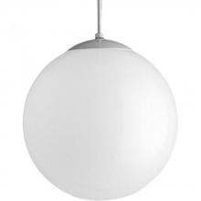  P4403-29 - Opal Globes Collection One-Light White Glass Modern Pendant Light