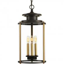  P550012-020 - Squire Collection Three-Light Hanging Lantern