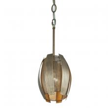  287M01HG - Sawyers Bar 1-Lt Mini Pendant - Havana Gold