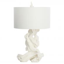  11401 - Driftwood Table Lamp | Wh