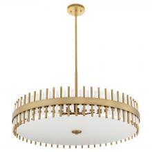  11947 - Cassio 8 Light  Pendant | Aged Brass