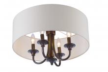  10013OMOI - Bongo-Semi-Flush Mount