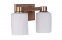  12912SB2 - Bretton 2 Light Vanity in Satin Brass