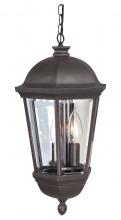  Z3011-OBO - Britannia 3 Light Outdoor Pendant in Oiled Bronze Outdoor