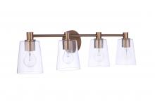  12633SB4 - Emilio 4 Light Vanity in Satin Brass