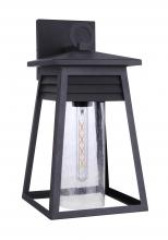  ZA2724-TB - Becca 1 Light Large Outdoor Wall Lantern in Textured Black