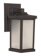  ZA2404-BZ - Resilience 1 Light Small Outdoor Wall Lantern in Bronze