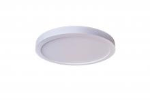  X9207-W-LED - 7" Slim Line LED Flushmount in White