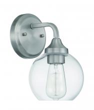  56201-BNK - Glenda 1 Light Wall Sconce in Brushed Polished Nickel