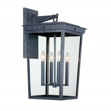  BEL-A8064-GE - Belmont 4 Light Graphite Outdoor Sconce