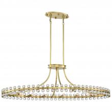 Crystorama CLO-8897-AG - Clover 12 Light Aged Brass Chandelier