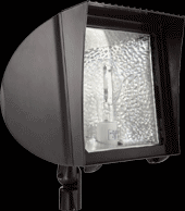  FXF42QT - FLOODLIGHTS 3200 LUMENS FLEXFLOOD 42W CFL-QT-HPF WITH ARM LAMP BRONZE