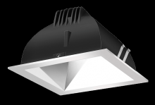  NDLED4SD-WYYHC-S-S - RECESSED DOWNLIGHTS 12 LUMENS NDLED4SD 4 INCH SQUARE UNIVERSAL DIMMING WALL WASHER BEAM SPREAD 270