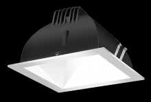  NDLED4SD-WYY-W-S - RECESSED DOWNLIGHTS 12 LUMENS NDLED4SD 4 INCH SQUARE UNIVERSAL DIMMING WALL WASHER BEAM SPREAD 270