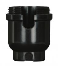  80/1641 - Medium Base Phenolic Socket 1/8 IP Cap Only; With metal bushing less set screw for Turn Knob and