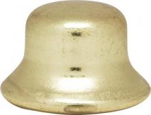  90/139 - Steel Finial; 1/4-27; 1/2"; Brass Plated