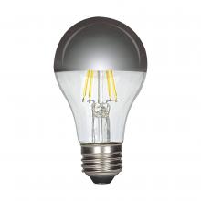  S12421 - 6 Watt A19 LED; Silver Crown; Medium base; 2700K; 90 CRI; 120 Volt