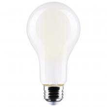  S12446 - 17 Watt; A21 LED; Frost Finish; Medium base; 5000K; 120 Volt