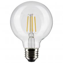  S21236 - 6 Watt G25 LED; Clear; Medium base; 90 CRI; 4000K; 120 Volt