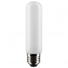  S21864 - 5.5 Watt T10 LED; Frosted; Medium Base; 3000K; 450 Lumens; 120 Volt; 2-Pack